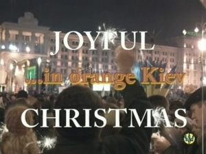 Joyful Christmas In Orange Kiev