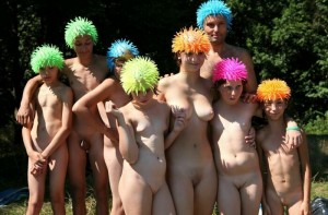 family group nudists