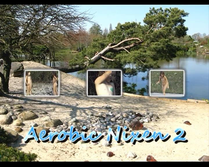Young nudist girls in the film "Aerobic Nixen 2"